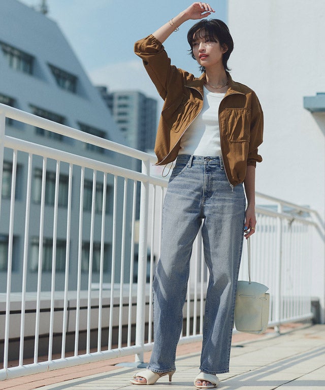 RASW]Made in JAPAN ストレートデニム ◇送料無料【Akaneさん着用