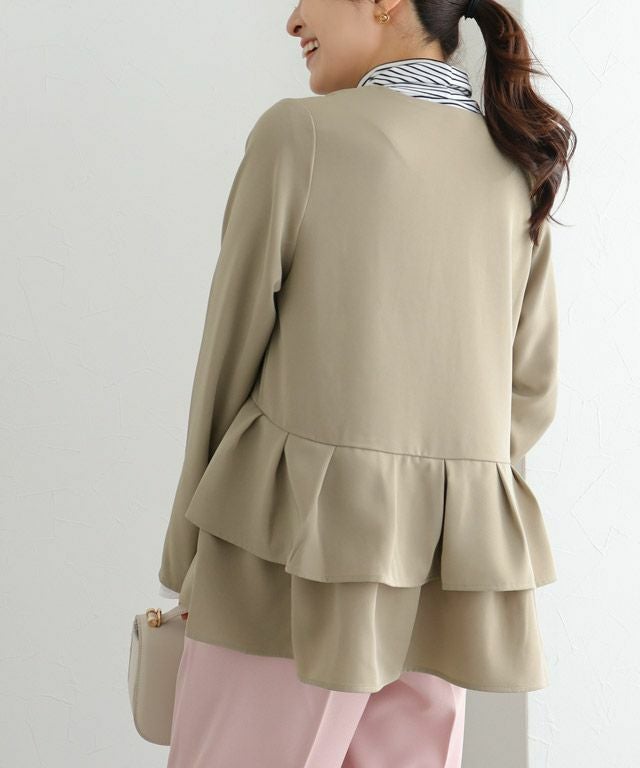 バックフレアブルゾンセットアップ【スピード配送】 ◇送料無料