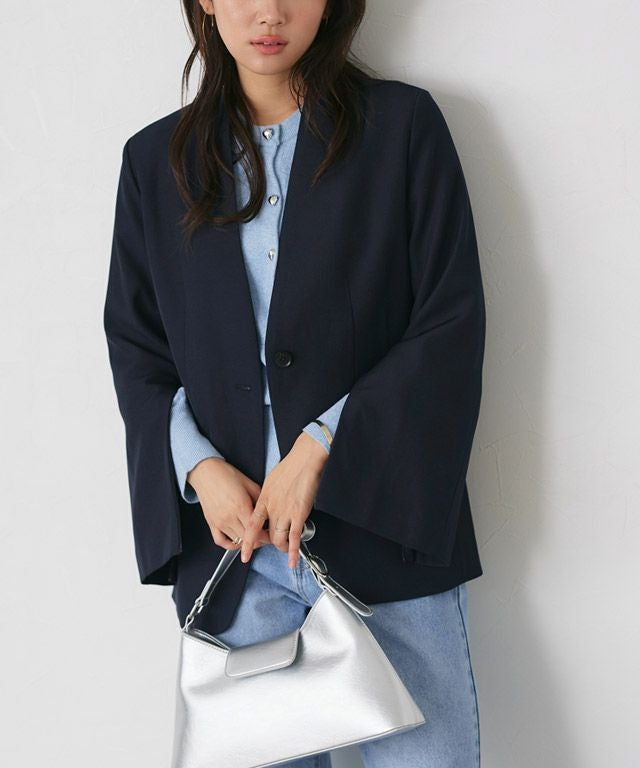 2wayスリーブノーカラージャケット | 【公式】Pierrot（ピエロ