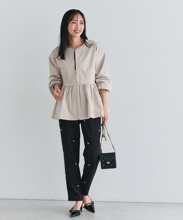 162cm / ライトグレージュ / M
