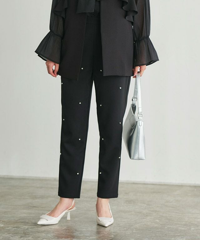 166cm / ビジュー / ブラック / M