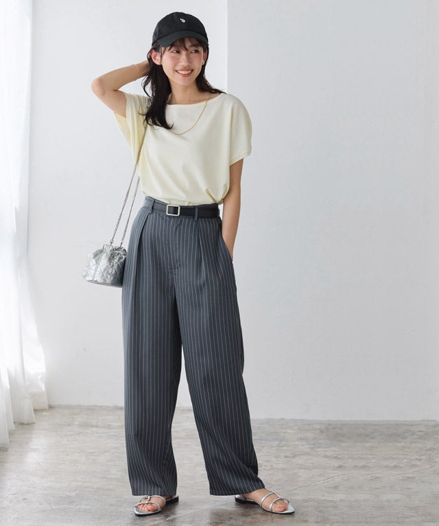 162cm / ストライプ / M