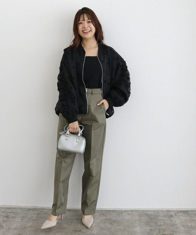 157cm / ドット / ブラック / M