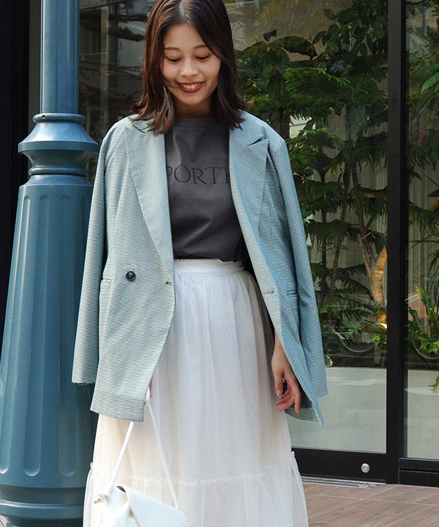 150cm / C / チャコール×ブラック / M