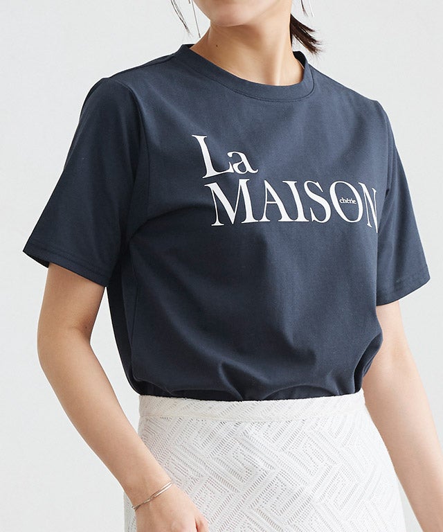 167cm / D / ネイビー×オフホワイト / M