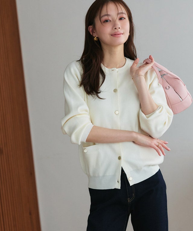 167cm / ゴールド / オフホワイト / M