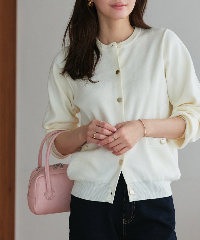 167cm / ゴールド / オフホワイト / M