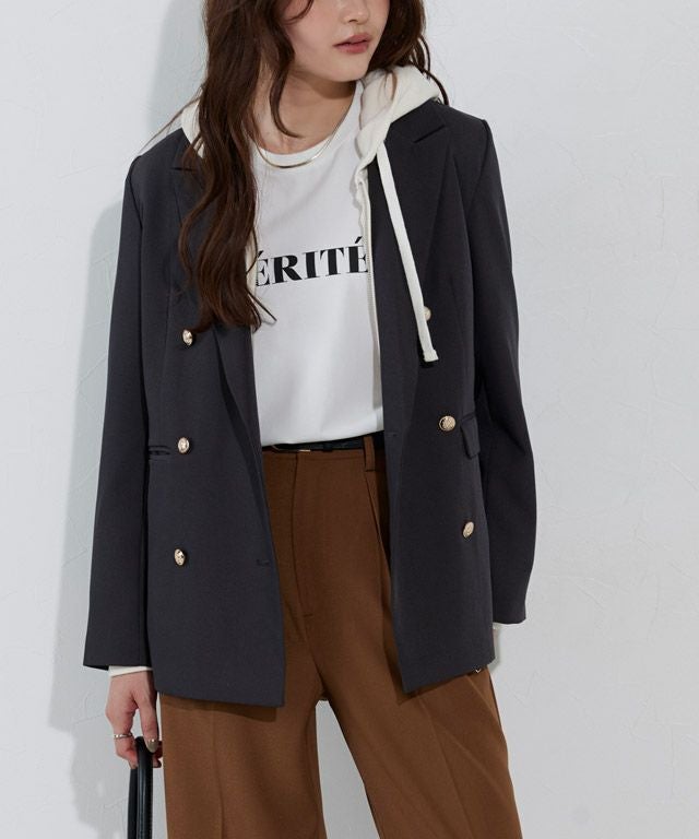 166cm / A/オフホワイト×ブラック / M