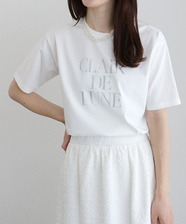 163cm / B / オフホワイト×シルバー / M