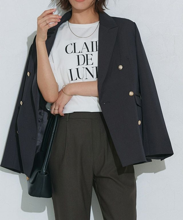 167cm / B / オフホワイト×ブラック / M