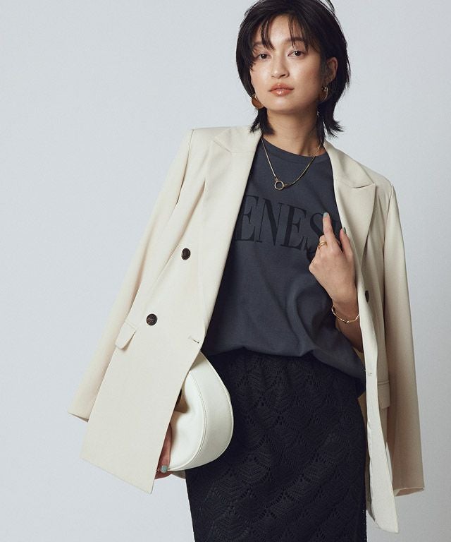 166cm / チャコール×ブラック / M