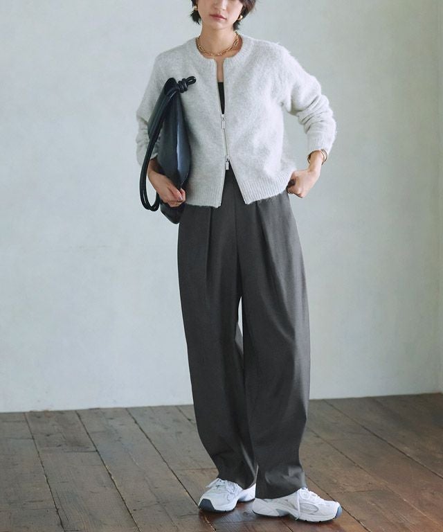 166cm / 杢チャコール / M