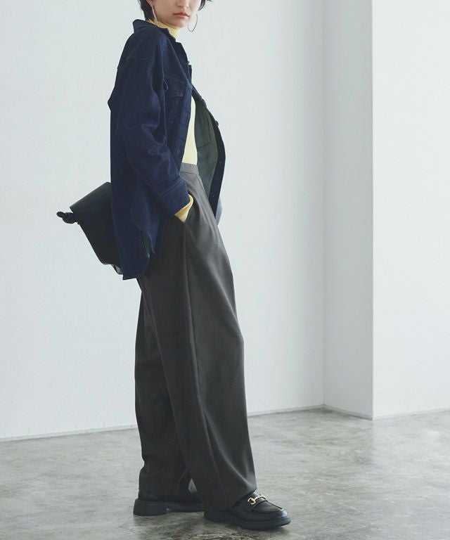 166cm / 杢チャコール / M