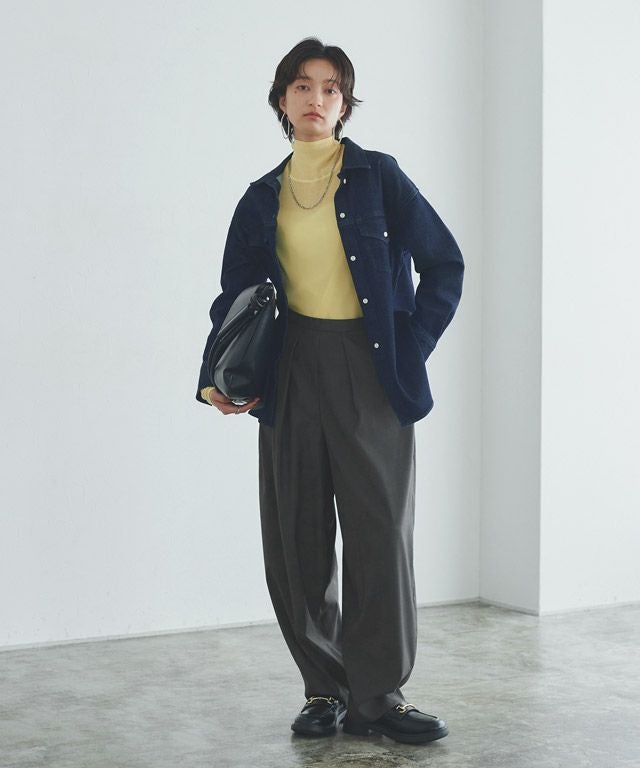 166cm / 杢チャコール / M