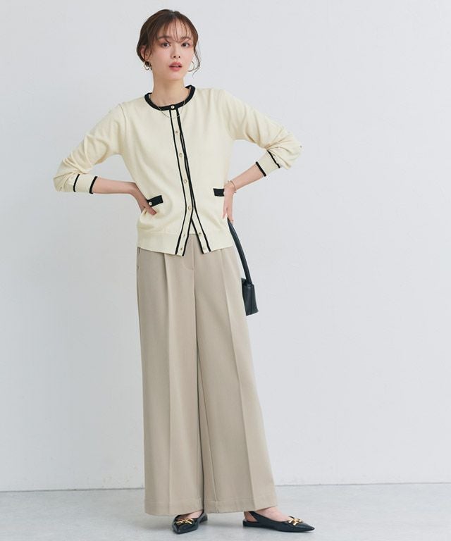 167cm / アイボリー×ブラック / M