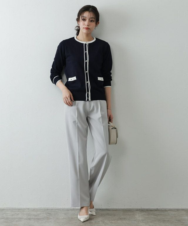 167cm / ネイビー×オフホワイト / M