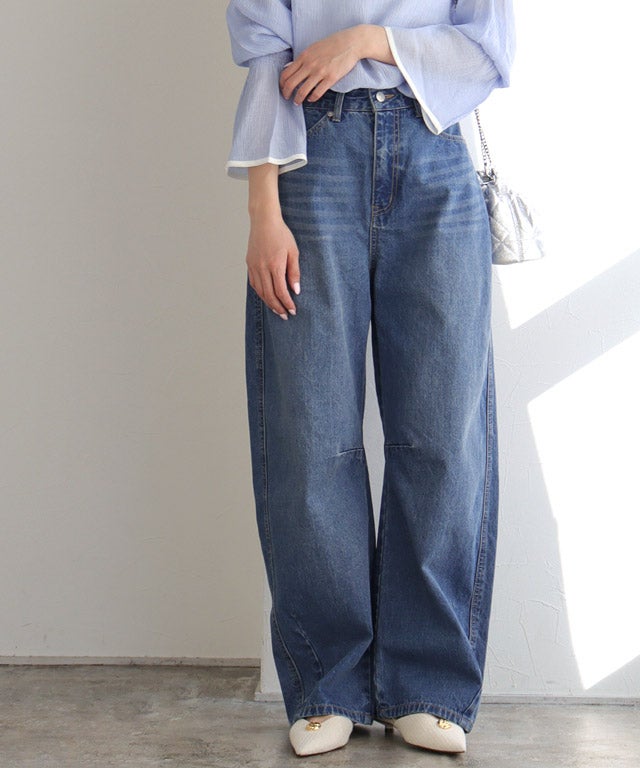 163cm / ブルー / M