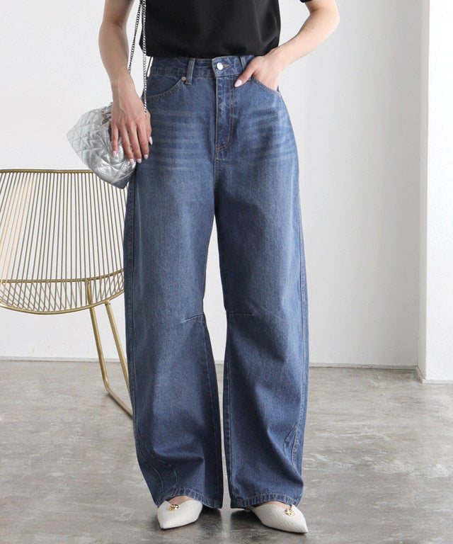 167cm / サックス / M