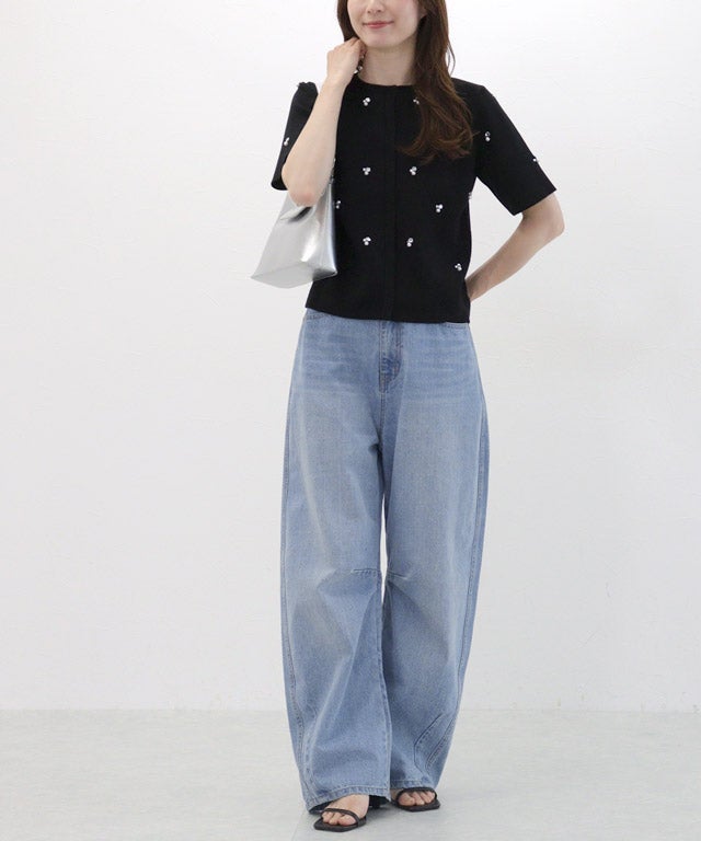 163cm / サックス / M