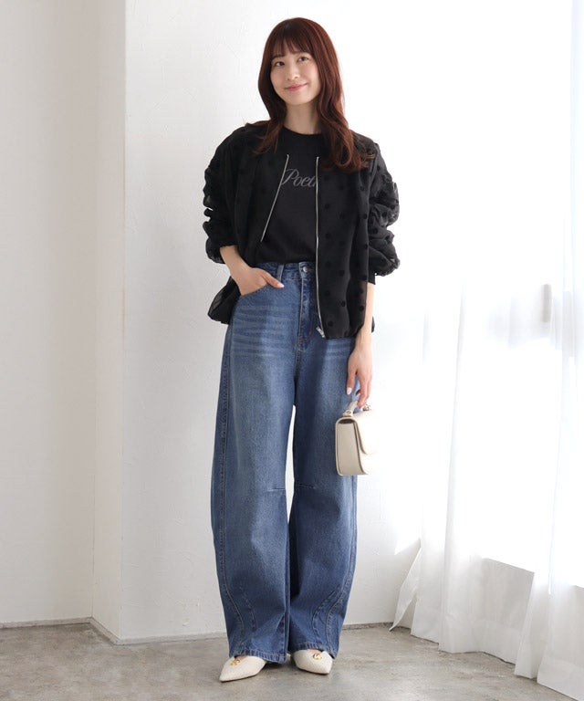 163cm / ブルー / M