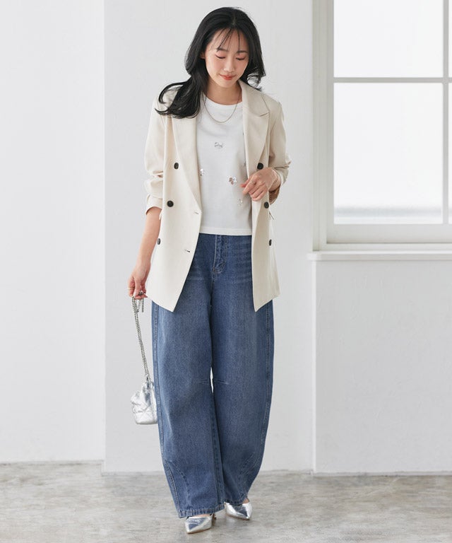 162cm / ブルー / M