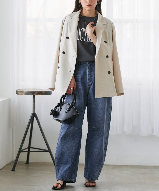 160cm / ブルー / M