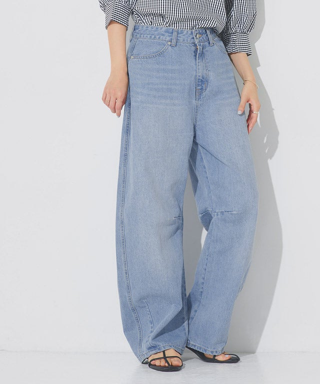 167cm / サックス / M