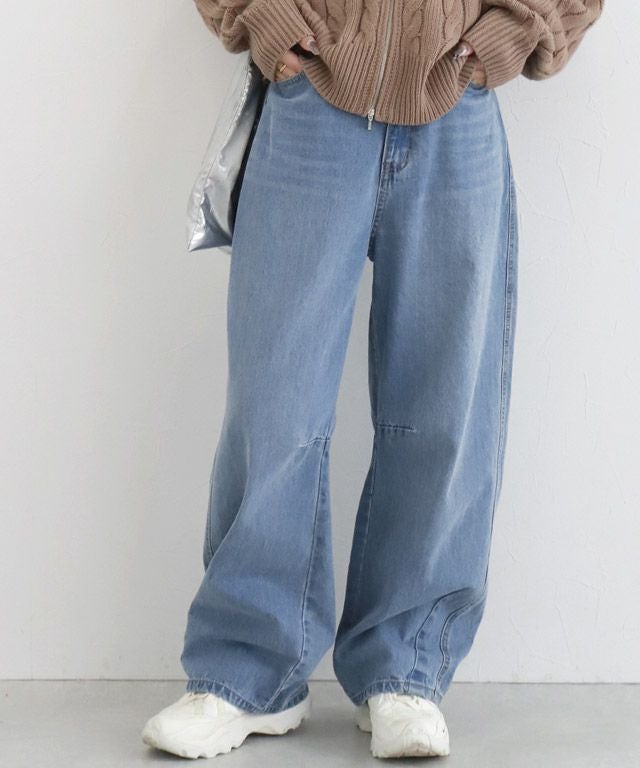 160cm / サックス / M