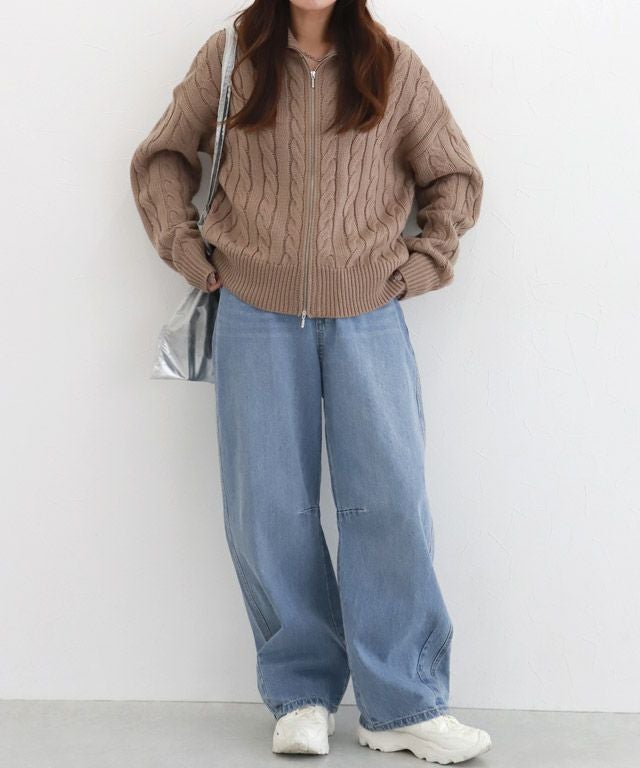 160cm / サックス / M