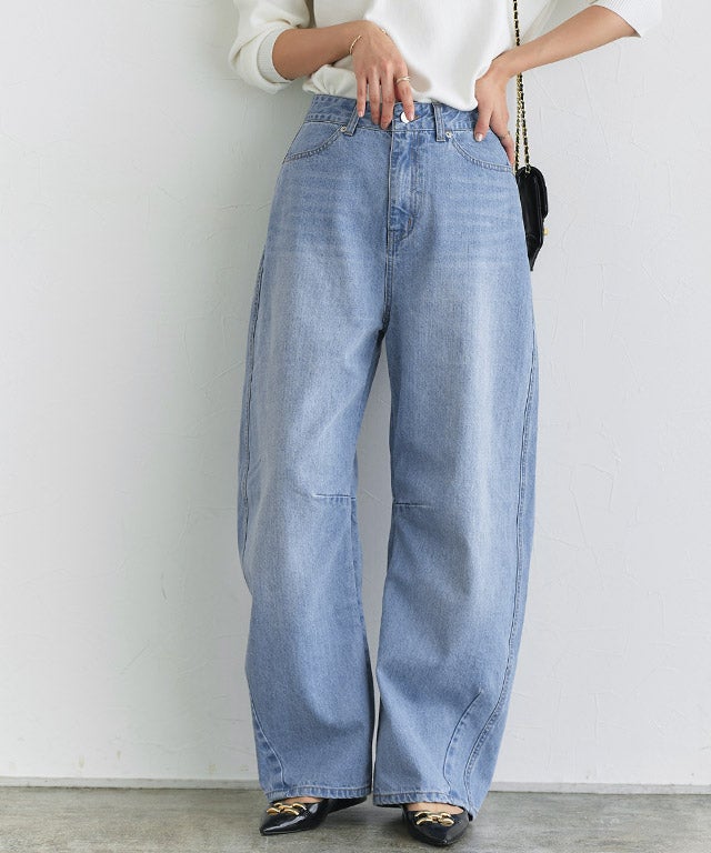 167cm / サックス / M