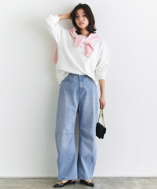 167cm / サックス / M