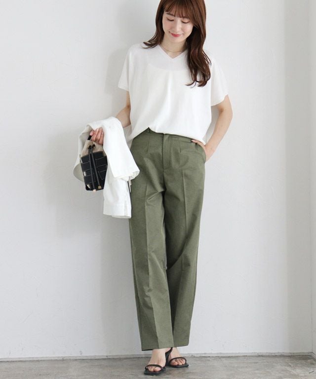 163cm / ライトカーキ / M