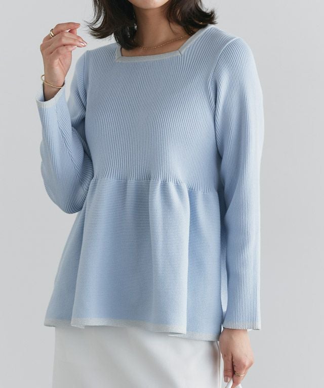 167cm / ライトブルー×シルバーラメ / M