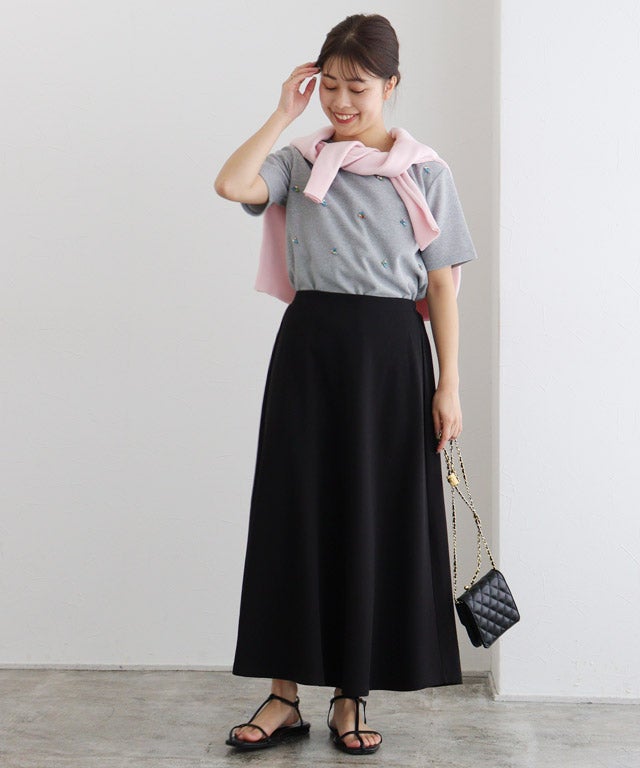 150cm / ブラック / ミドル丈 / M