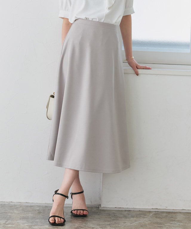 167cm / ライトグレー / ミドル丈 / M