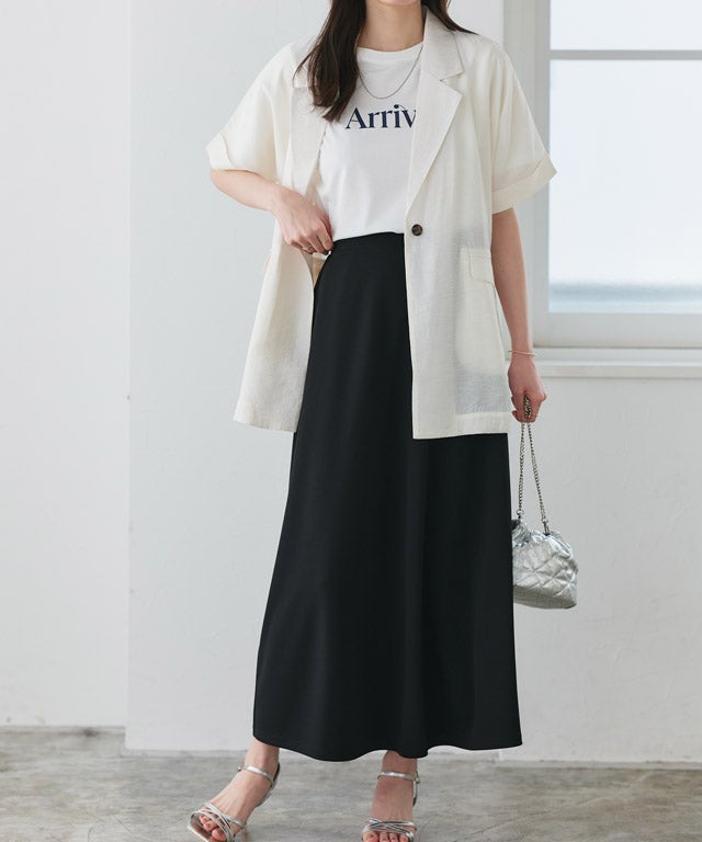 167cm / ブラック / ロング丈 / M