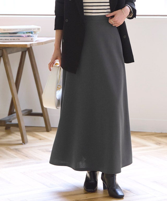 160cm / チャコール / ロング丈 / M