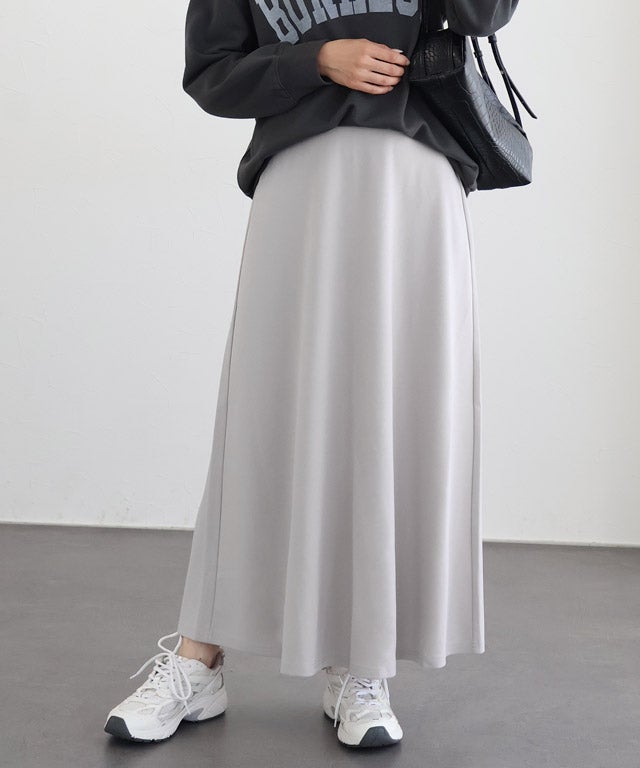 163cm / ライトグレー / ロング丈 / M