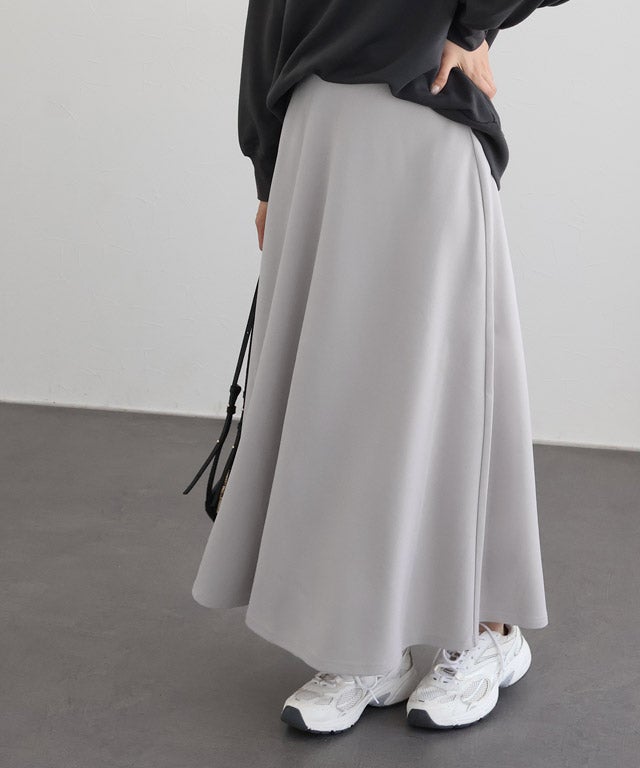 163cm / ライトグレー / ロング丈 / M