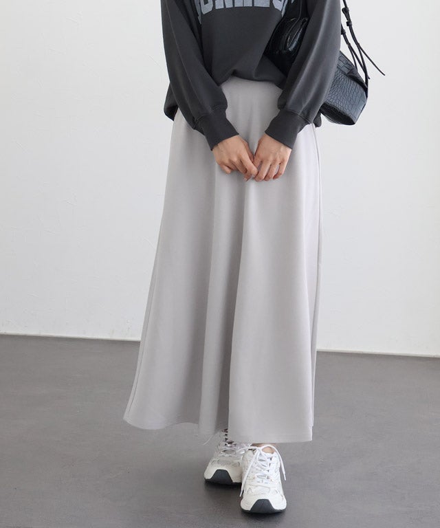 163cm / ライトグレー / ロング丈 / M