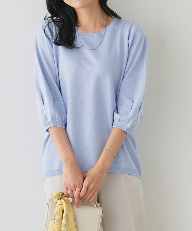 162cm / ライトブルー / M