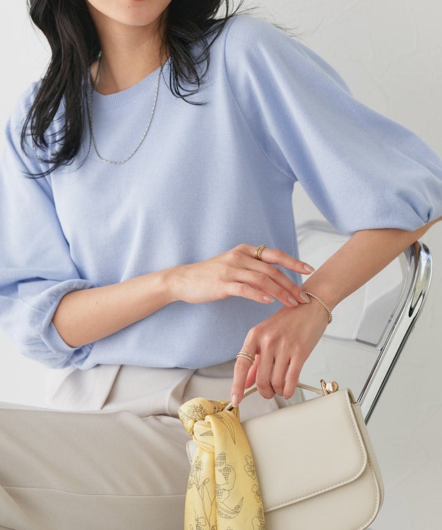 162cm / ライトブルー / M