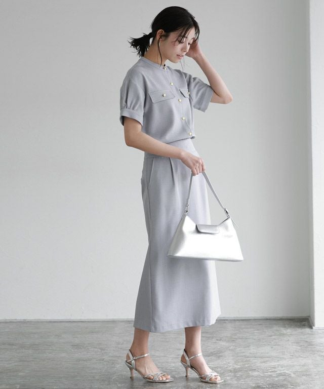 167cm / 杢アイスグレー / M