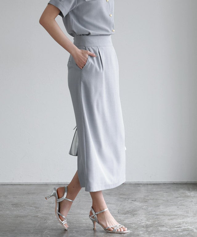 167cm / 杢アイスグレー / M