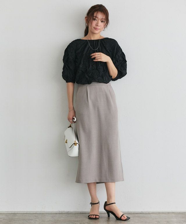 166cm / 杢グレージュ / M