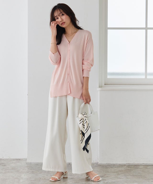 162cm / ライトピンク / ロング丈 / M