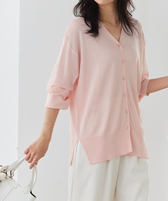 162cm / ライトピンク / ロング丈 / M