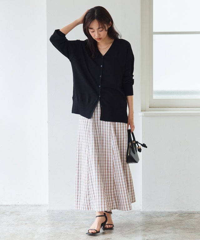 162cm / ブラック / ロング丈 / M