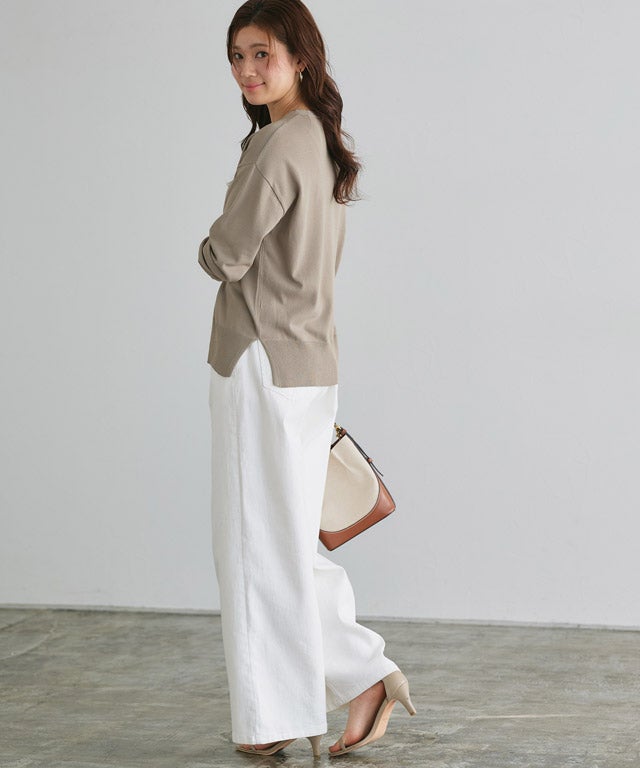 166cm / グレージュ / ロング丈 / M