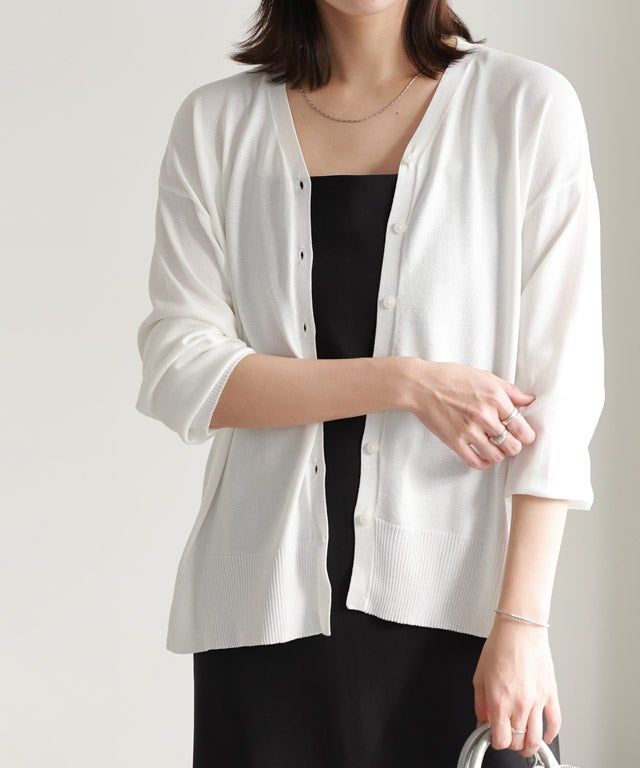 167cm / オフホワイト / ロング丈 / M